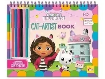 Koci Domek Gabi Gab-Tastic Coloring Book Bestseller